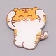 Tiger Chinese Zodiac Acrylic Brooch JEWB-WH0022-02-1