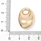 Pendentifs en laiton&nbsp;KK-Q049-01E-G-3