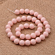 Polished Round Grade A Shell Pearl Bead Strands BSHE-M027-8mm-14-2