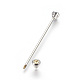 Brass Tie Pin JEWB-WH0006-01F-2