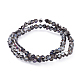 Electroplate Glass Beads Strands EGLA-L016-A-4