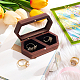 2-Slot Wooden Couple Rings Storage Boxes CON-WH0087-42C-5