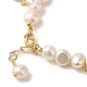 Bracelets à breloques en perles naturelles BJEW-C051-50G-3