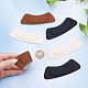 GORGECRAFT 15 Pairs Heel Grips Liner Cushions Self-Adhesive Thickening Heel Pads Snugs Toe Inserts for Preventing Heel Slip and Blister (3 Colors) FIND-GF0002-01-3