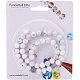 PandaHall Elite Frosted Natural Howlite Bead Strands For Jewelry Making G-PH0028-8mm-01-7
