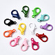 Spray Painted Eco-Friendly Alloy Lobster Claw Clasps X-PALLOY-T080-06D-NR-2