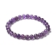 Bracelets d'améthyste naturels&nbsp;BJEW-K212-A-034-7