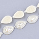 Filo di ghirlanda con bordi in rilievo di perle imitazione plastica AJEW-S073-14-1