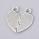 Valentines for Him Gift Ideas Tibetan Style Alloy Pendants X-TIBEP-A124084-AS-FF-2