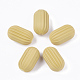 Perlas corrugadas de acrílico estilo caucho X-OACR-T014-18A-2