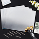 PH PandaHall 6pcs Blank Aluminium Sheets Thin Aluminum Stamping Sheets Practice Panel Plate Metal Craft for Jewelry Making Hand Stamping Embossing Etching TOOL-PH0017-19C-5