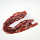Natural Fire Crackle Agate Beads Strands G-G248-16x16mm-01-2