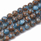 Cordes de perles de calcédoine naturelles X-G-S333-10mm-014C-1