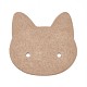 Katzenform Kraftpapier Ohrringkarten X-CDIS-TAC0002-04-1
