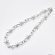 Alloy Barb Wire Necklaces X-NJEW-R254-01A-P-1