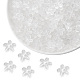 100pcs perles acryliques transparentes TACR-YW0001-20-6