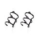 316 Surgical Stainless Steel Cuff Earrings EJEW-G192-10B-1