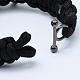 Nylon Cord Bracelets BJEW-P173-36-4