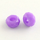 Large Hole Faceted Rondelle Resin Beads RESI-R131-07-1