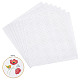 Benecreat 14 шт. белая хлопчатобумажная ткань с вышивкой DIY-WH0032-31B-01-1