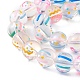 Handgemachte Murano Glas Perlen Stränge LAMP-F029-01E-3
