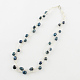 Set di gioielli di perle: bracciali e collane SJEW-R043-06-2