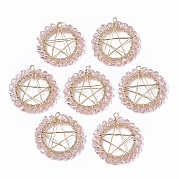Стеклянные подвески KK-S354-004A-NF