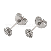 Серьги-гвоздики из нержавеющей стали 304 EJEW-Z022-10P