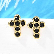 Серьги-гвоздики из нержавеющей стали 304 EJEW-F361-19G