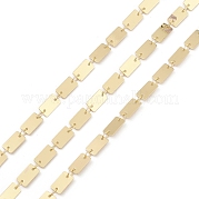 Brass Rectangle Link Chains CHC-M025-25G