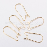 1 Box 60pcs Earring Hooks Stainless Steel Kidney Ear Wire Hook