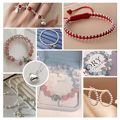 40 pz 925 perline in argento sterling&nbsp;STER-BBC0005-99
