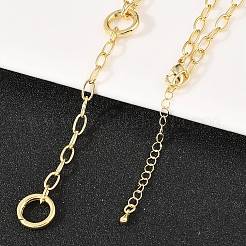 Messing-Kabelkette und Lariat-Halskette&nbsp;NJEW-H087-06C-G