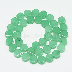 Natürliche weiße Jade perlen Stränge&nbsp;G-T122-03Q