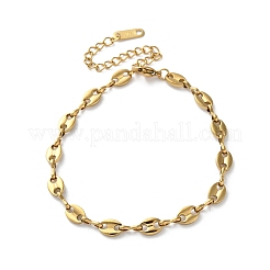 316 chirurgischer Edelstahl Kettenarmbänder&nbsp;BJEW-P349-03C-G