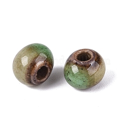 Perles en porcelaine manuelles&nbsp;PORC-Q006-06A