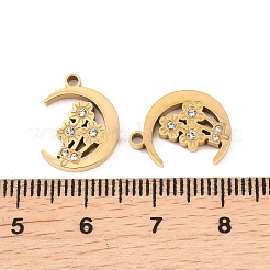 Acier inoxydable 304 avec pendentifs en strass&nbsp;STAS-Z188-08G