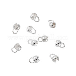 10 Stück 925 Sterling Silber Perlenspitzen Knotenabdeckungen&nbsp;STER-TA0001-50