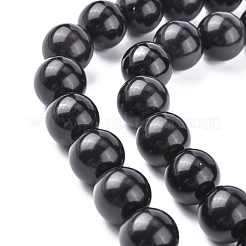 Natürlichen Obsidian Perlen Stränge&nbsp;X-G-G099-14mm-24