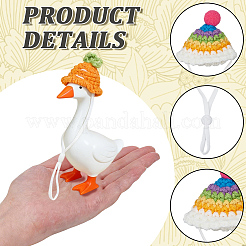 8 cappello per bambola in poliestere in 8 stili&nbsp;DIY-SC0033-54B