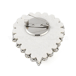 Legierung Kristall AB Strass Broschen&nbsp;JEWB-M046-22