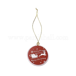Acryl-Anhängerdekoration zum Thema Weihnachten&nbsp;LS-HJEW-G021-01D