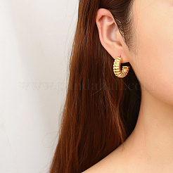 Boucles d'oreilles à tige en acier inoxydable 304&nbsp;FU7272-1