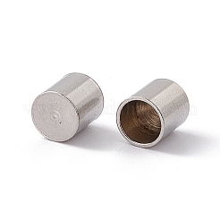 Emembouts de cordon en acier inoxydable 201 résistants au ternissement&nbsp;STAS-G288-01C-P