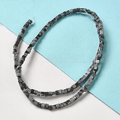 Granos de obsidiana de copos de nieve naturales hebras&nbsp;G-B064-A34