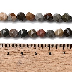 Perles de jaspe picasso naturelles&nbsp;G-Z119-A25-01