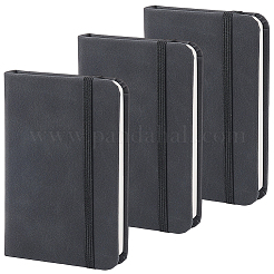 3 rechteckiges Notizbuch aus PU-Leder&nbsp;AJEW-CL0003-36A