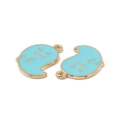 Pendentif en alliage&nbsp;LS-ENAM-H039-08G-E