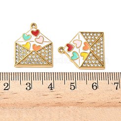 Ciondoli in strass in acciaio inossidabile 304&nbsp;STAS-I346-28G