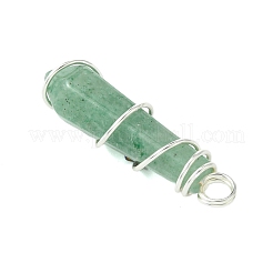 Natürliche spitze Steinmischanhänger&nbsp;PALLOY-JF02803-04
